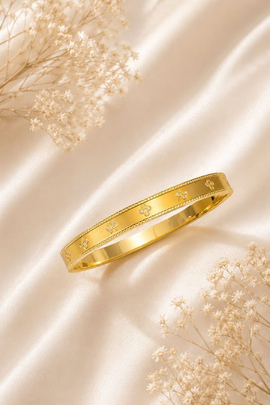 Amara Gold Bangle Bracelet