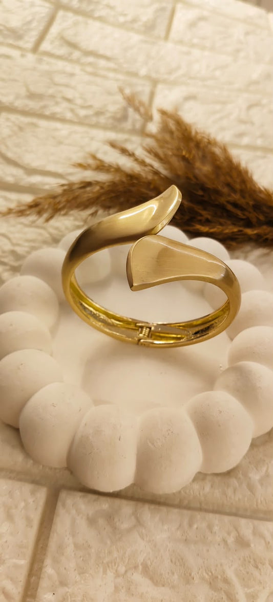 Sculptural Open Cuff Bracelet