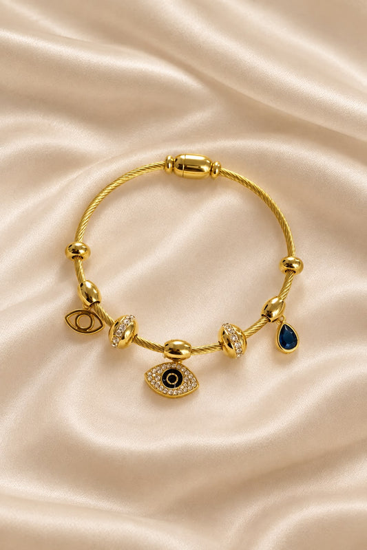 Nazar Luxe Charm Bracelet