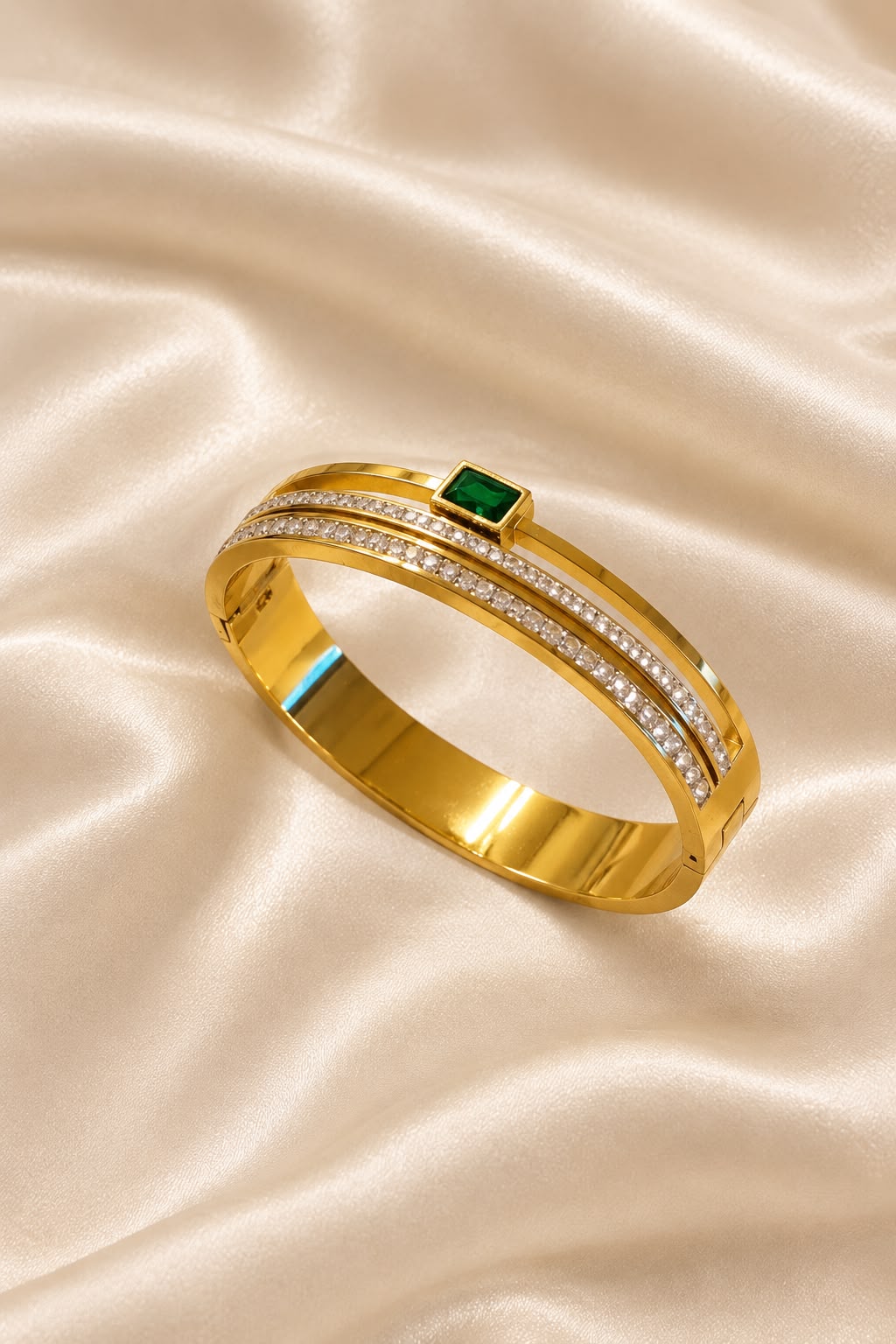Aveline Crystal Bangle Bracelet