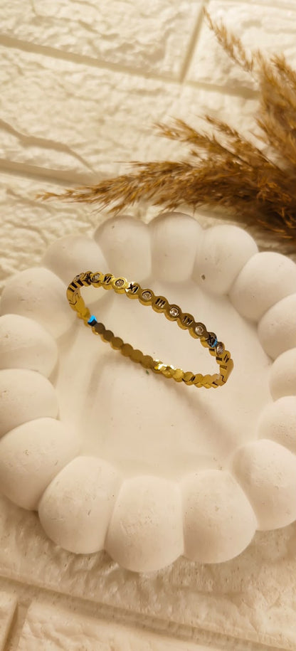 Luxe Roman Numeral Bracelet