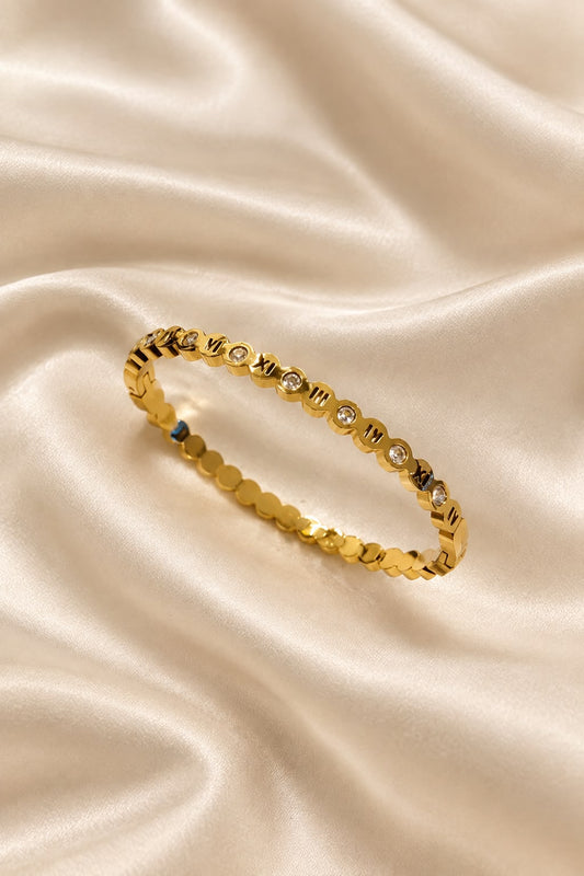 Luxe Roman Numeral Bracelet