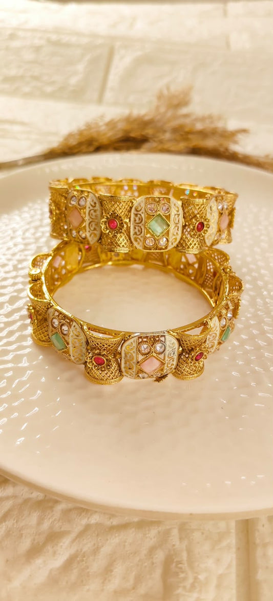 Aadhya Royal Meenakari Bangles