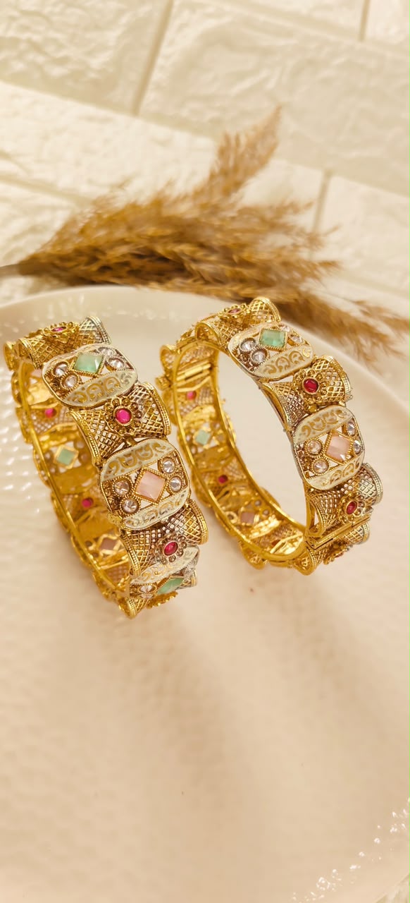 Aadhya Royal Meenakari Bangles