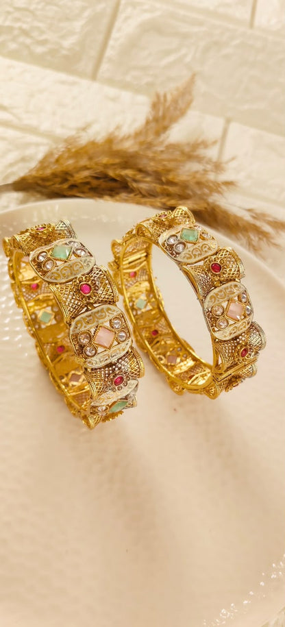 Aadhya Royal Meenakari Bangles