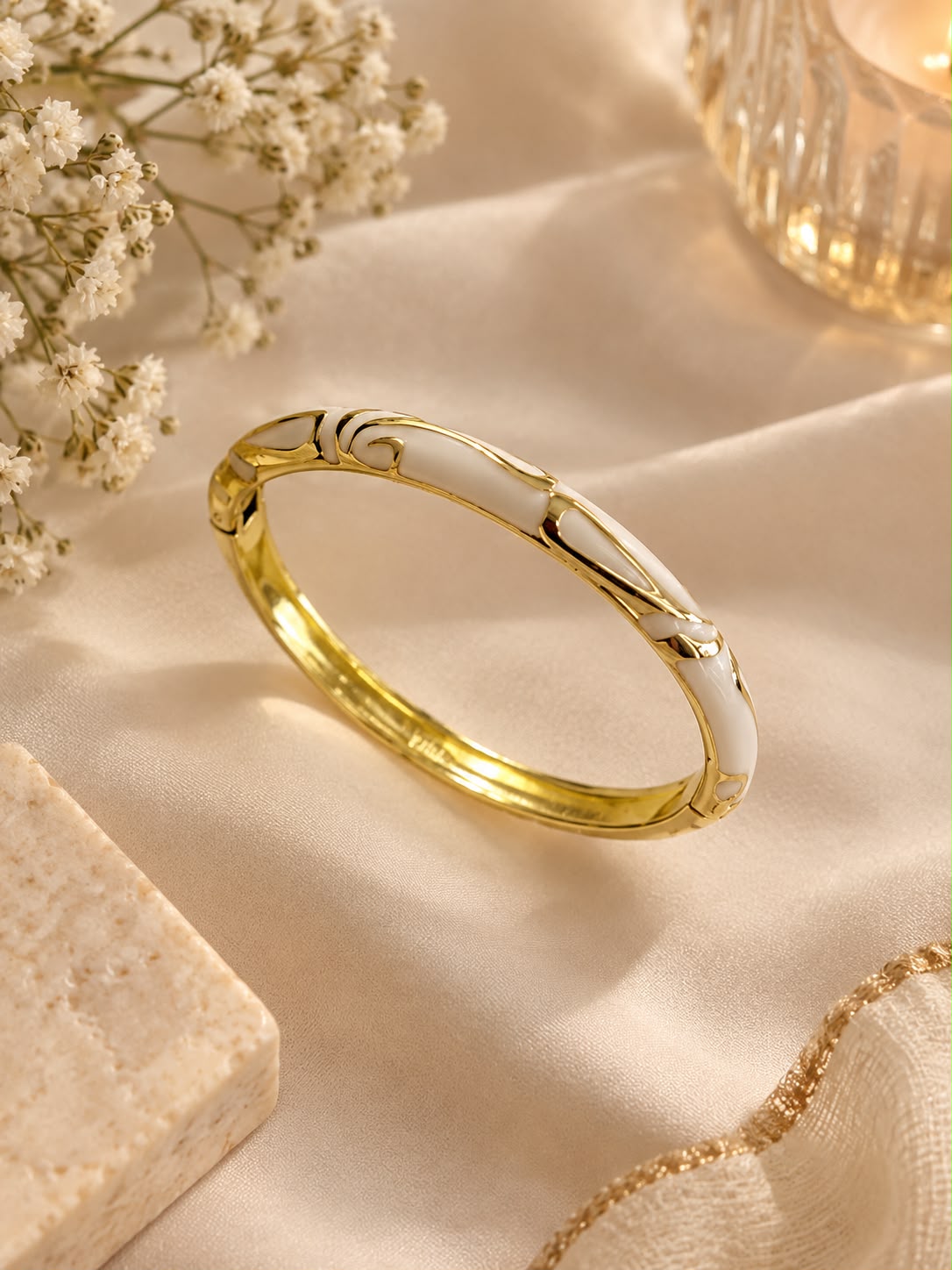 Luxe Enamel Bangle