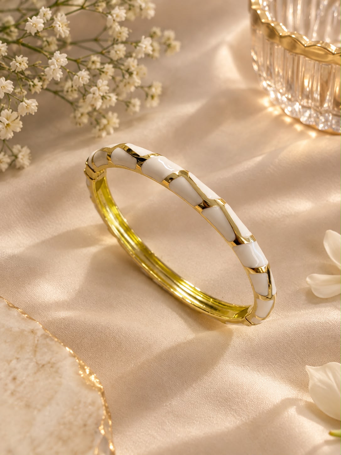 Luxe Enamel Bangle