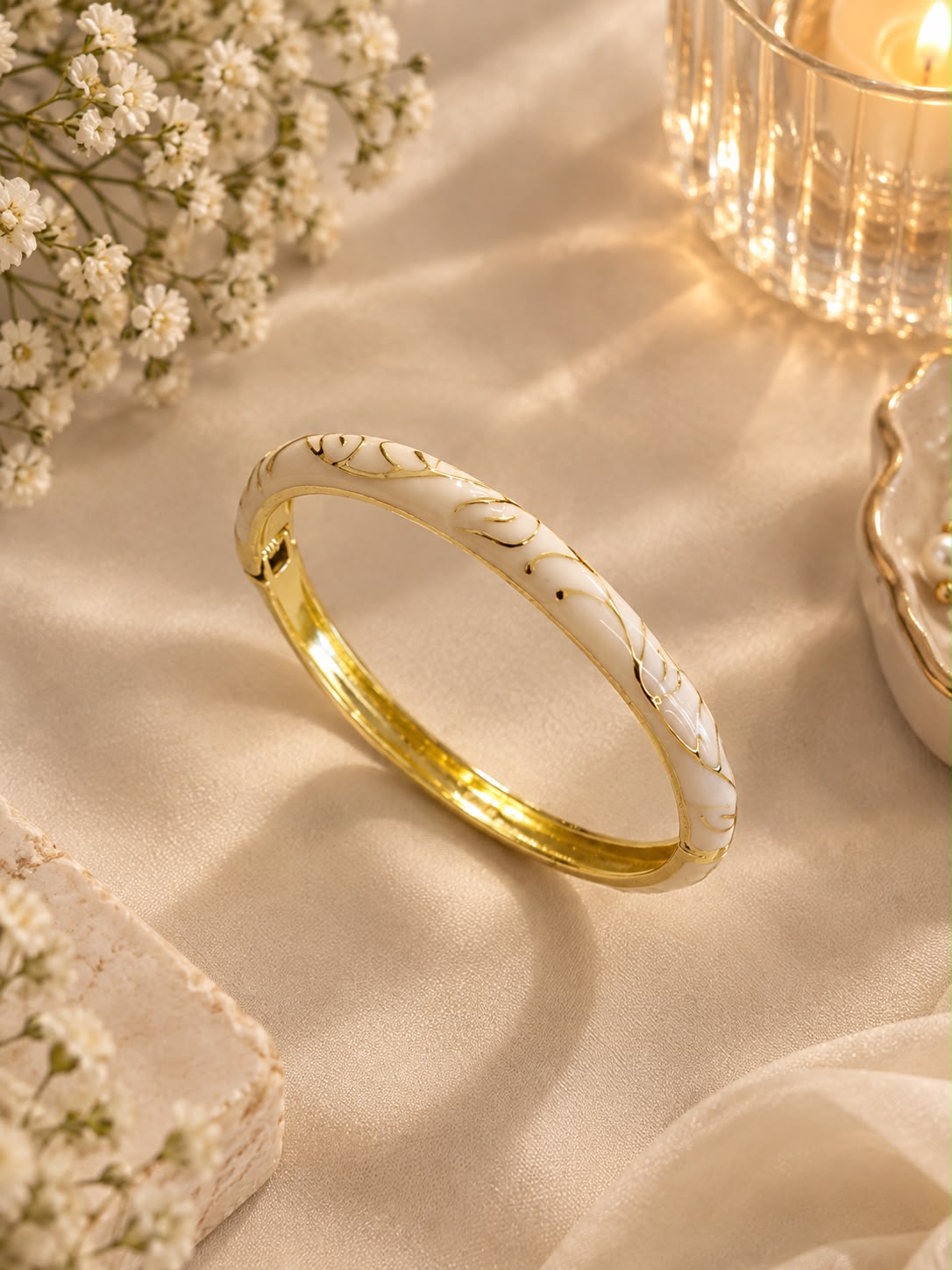 Luxe Enamel Bangle