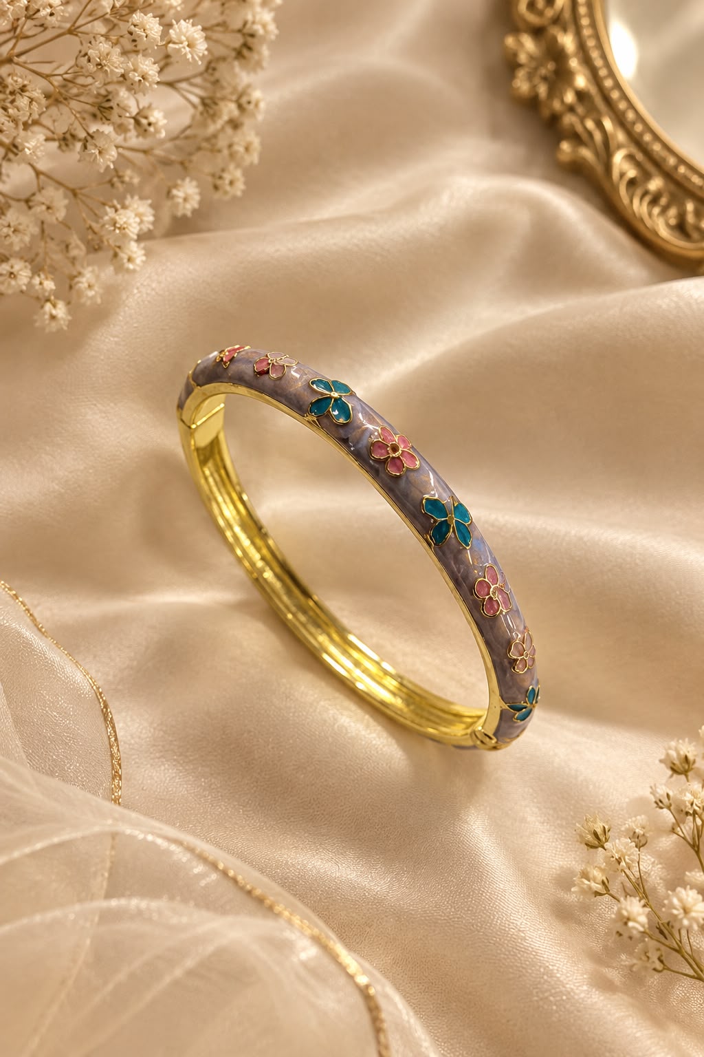 Luxe Enamel Bangle