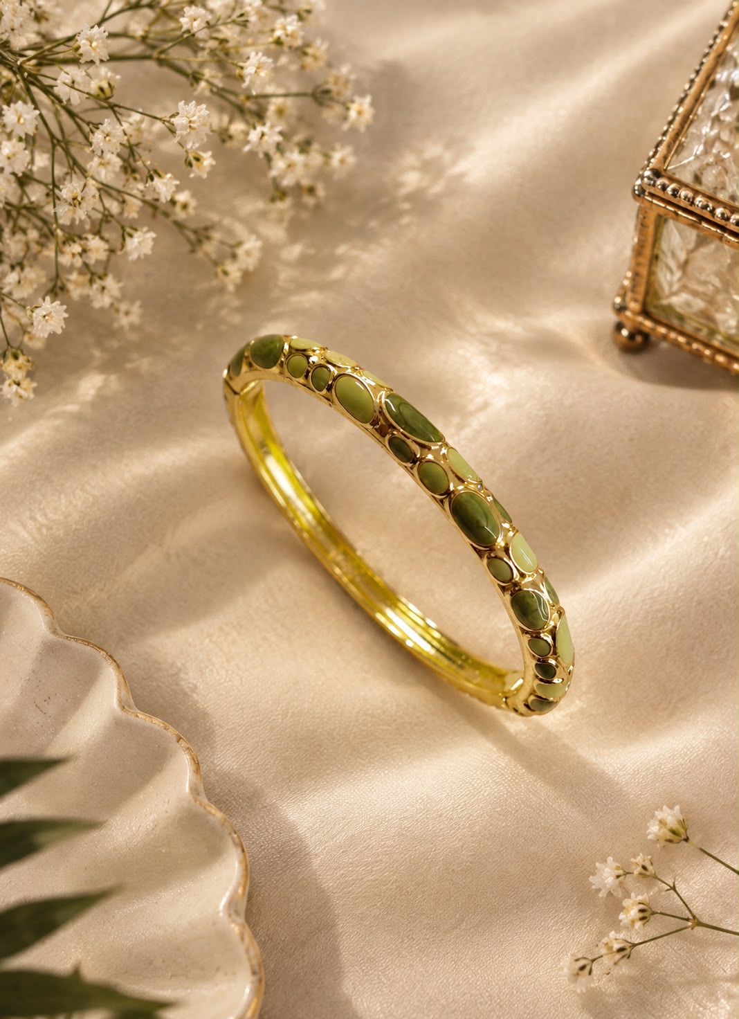 Luxe Enamel Bangle