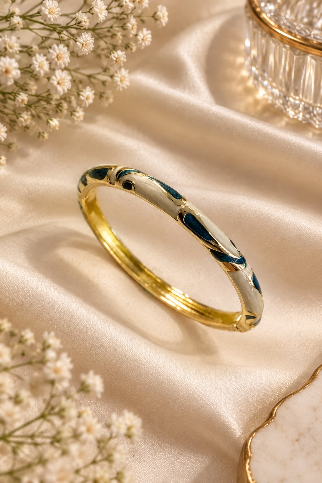 Luxe Enamel Bangle