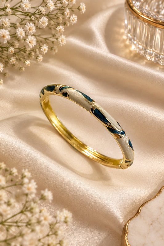 Luxe Enamel Bangle