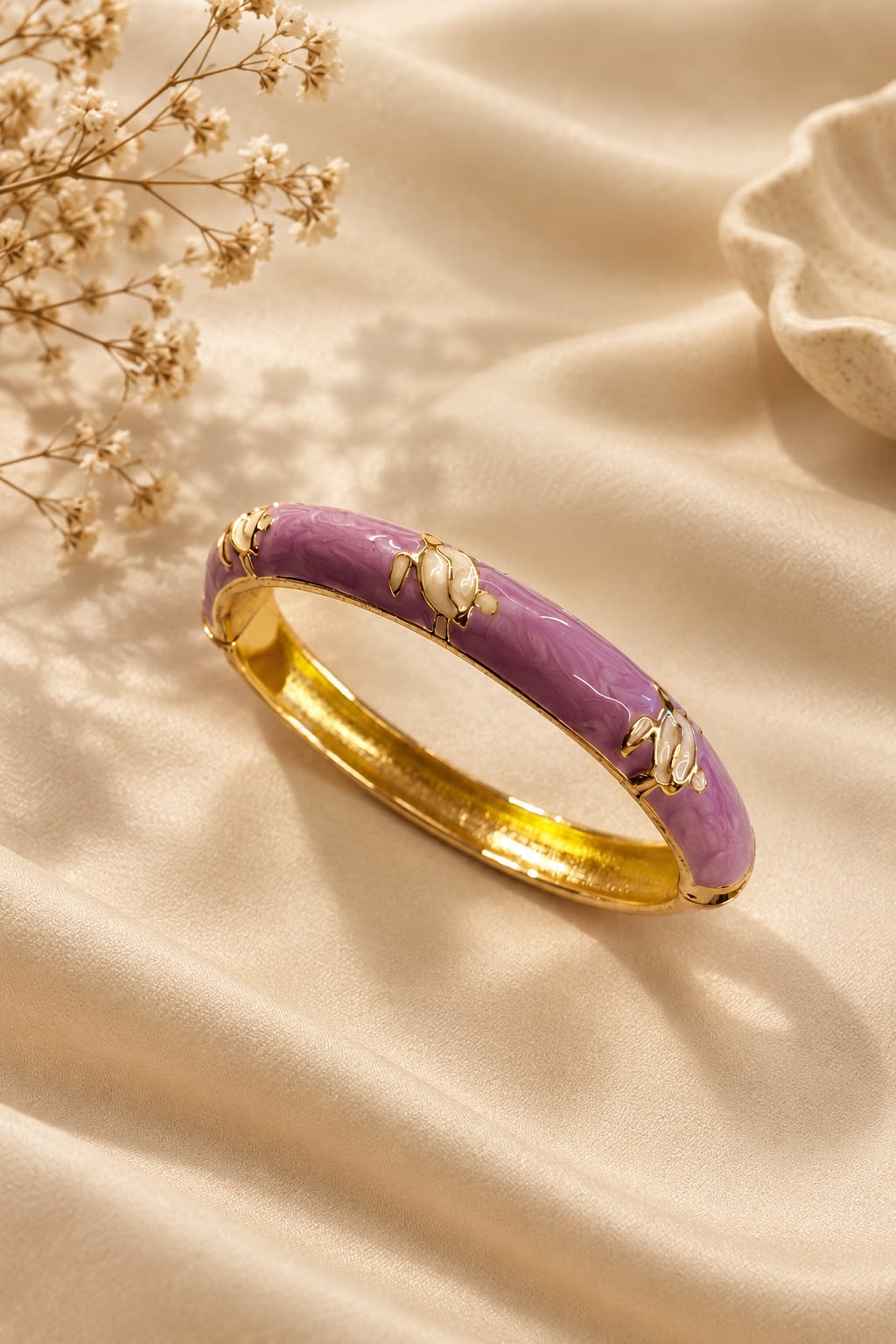 Statement Enamel Bangle