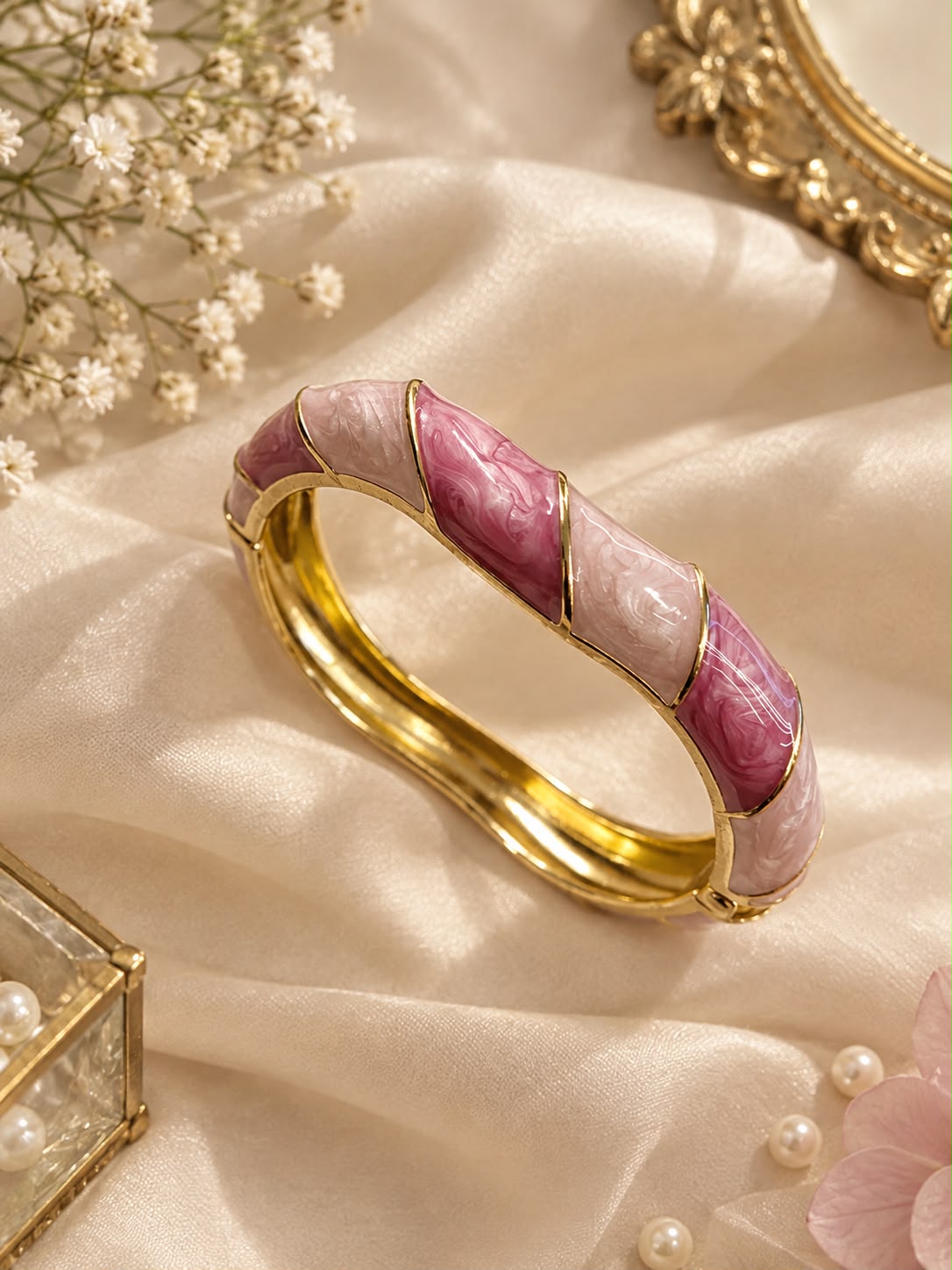 Statement Enamel Bangle