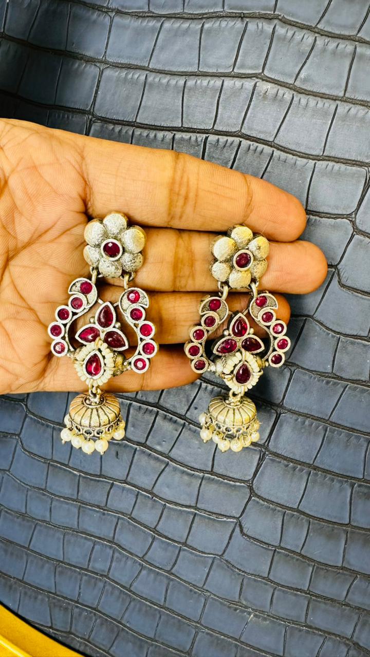 Rangrez Boho Jhumkas