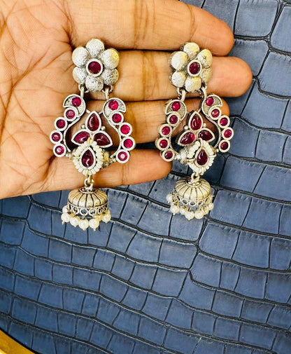 Rangrez Boho Jhumkas