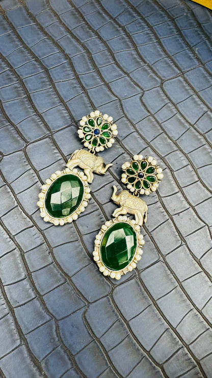 Gajraani Drops Earings