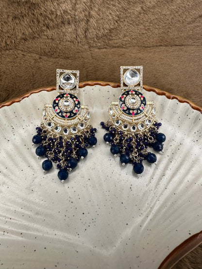 Boho Style Oxidized Earrings India – HeyBae Ethnic Jewelry Collection