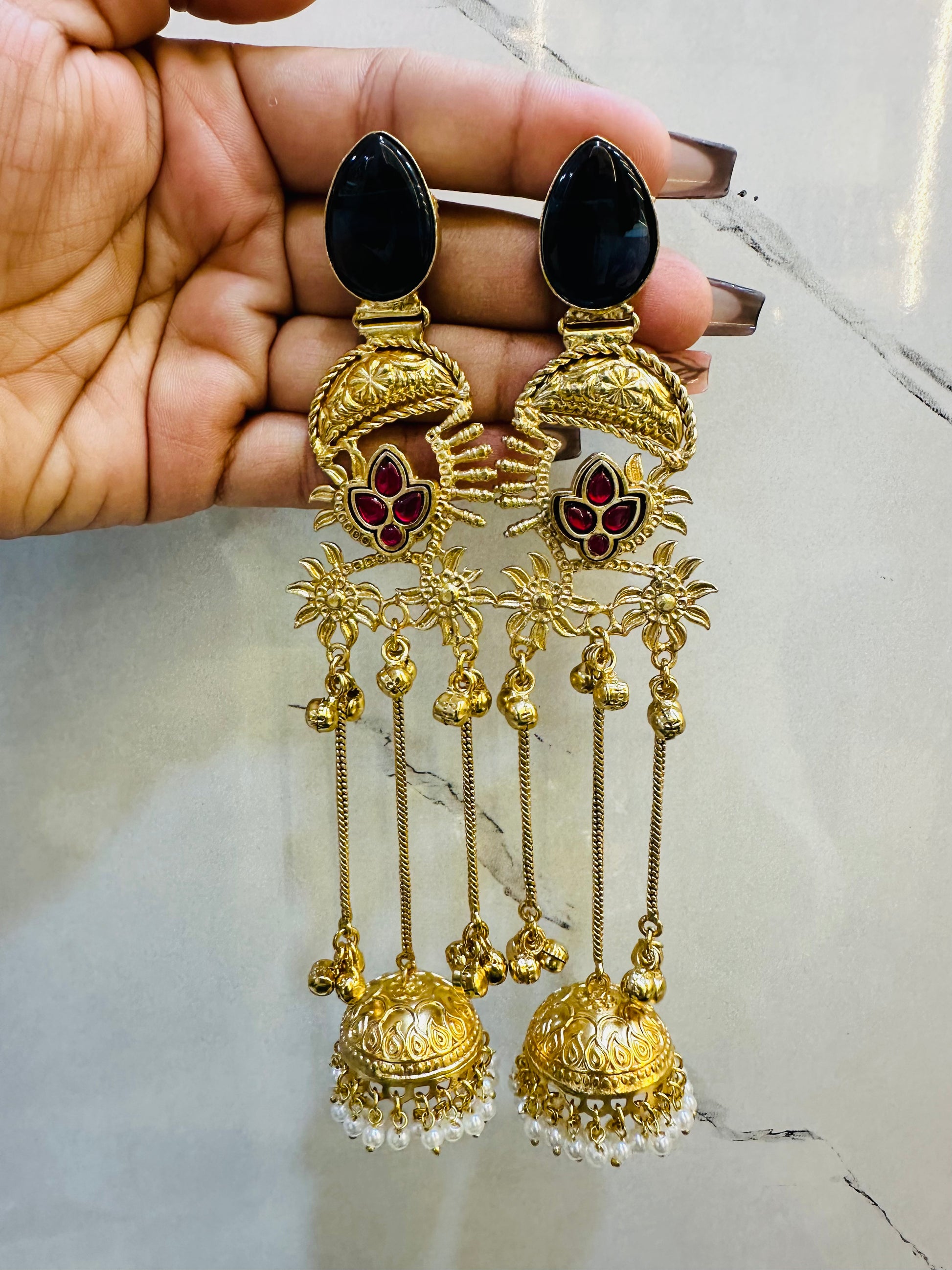 Brass Anti-Tarnish Earrings for Women