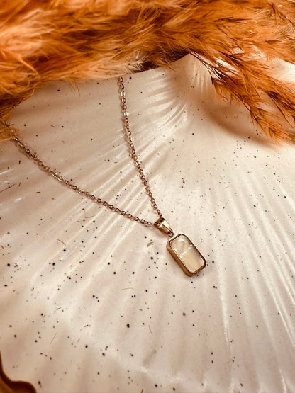 HeyBae Bar Pendant & Chain Necklace designed for daily wear