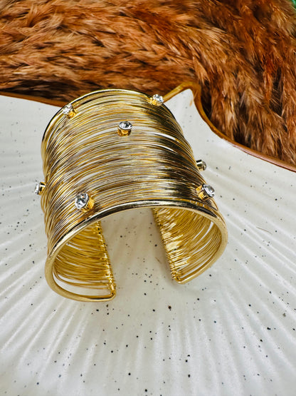 Gold ethnic bangles in HeyBae premium gift jewelry