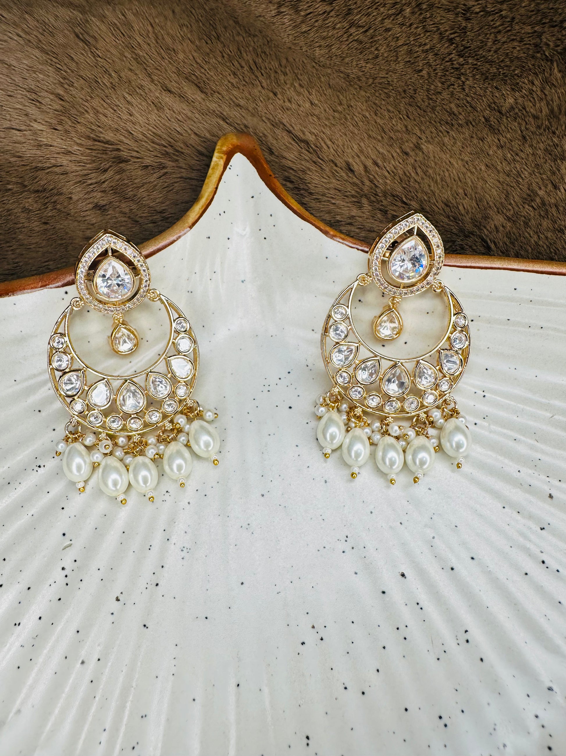 gold-plated-moissanite-earrings-for-festive-wear