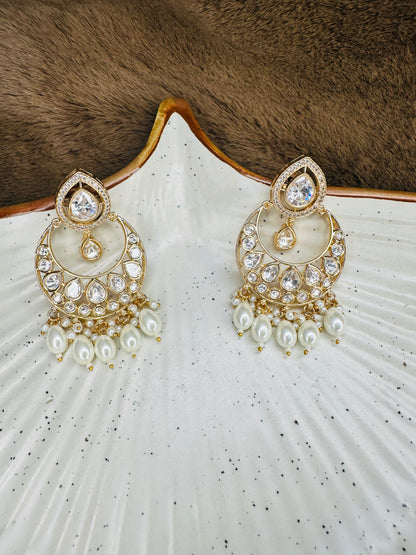 gold-plated-moissanite-earrings-for-festive-wear
