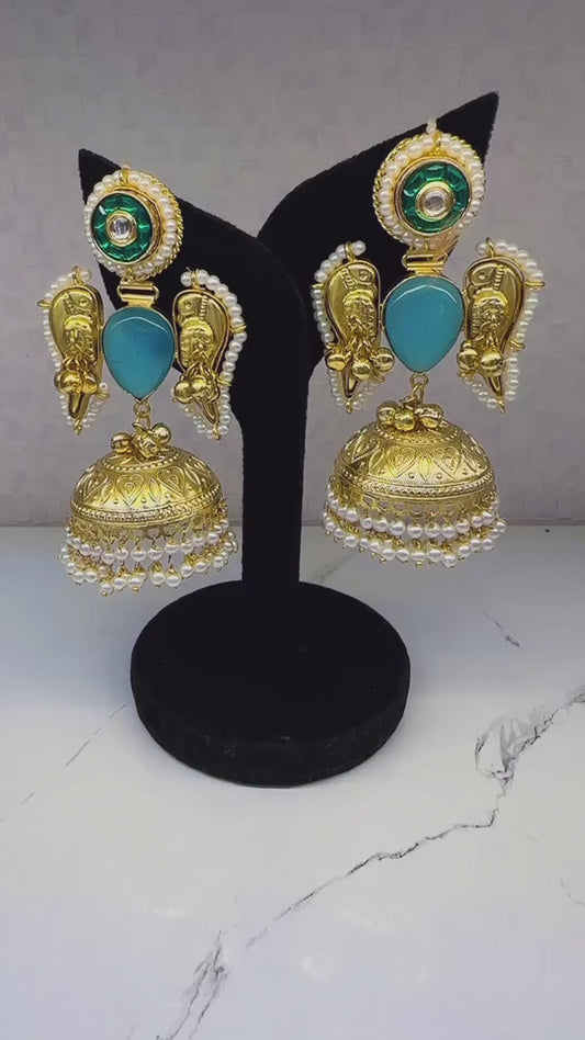 Hey Bae Handcrafted Petal Earrings