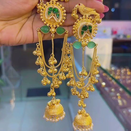 Brass Anti-Tarnish Earrings for Women