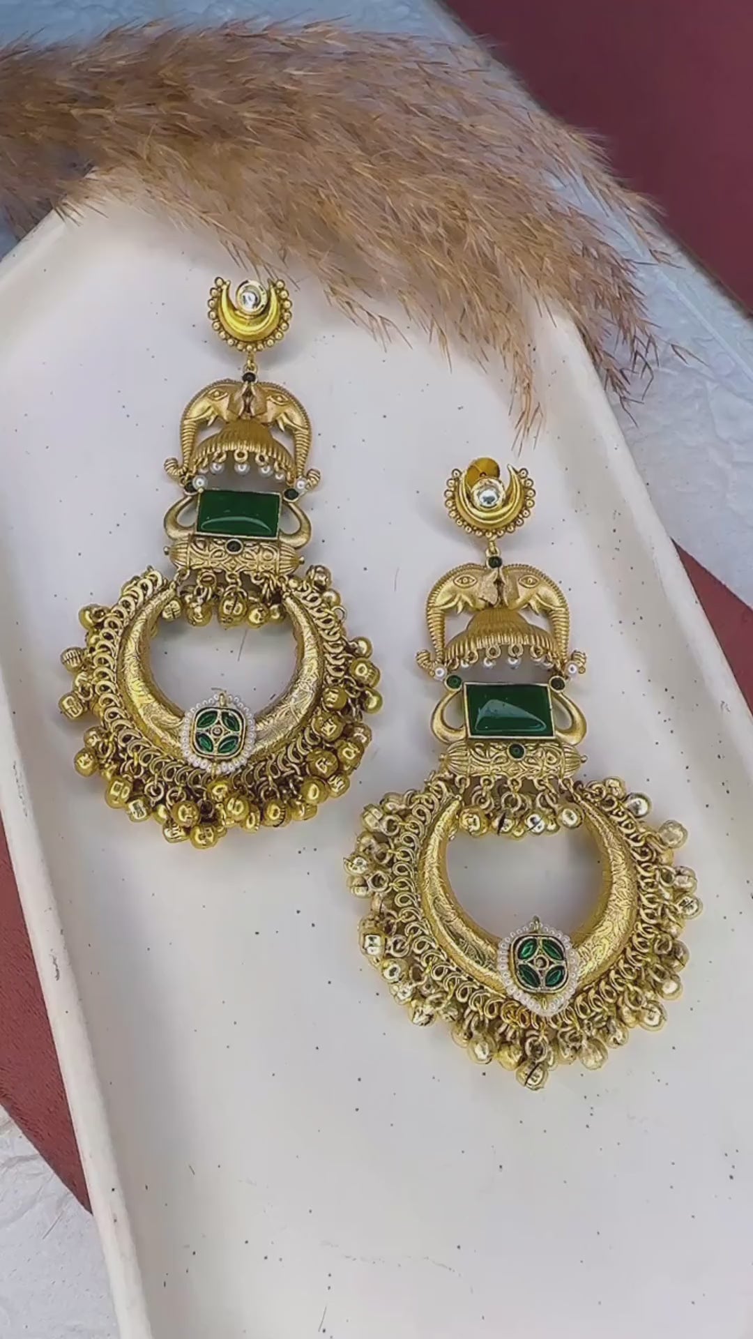 Brass Anti-Tarnish Earrings by Hey Bae
