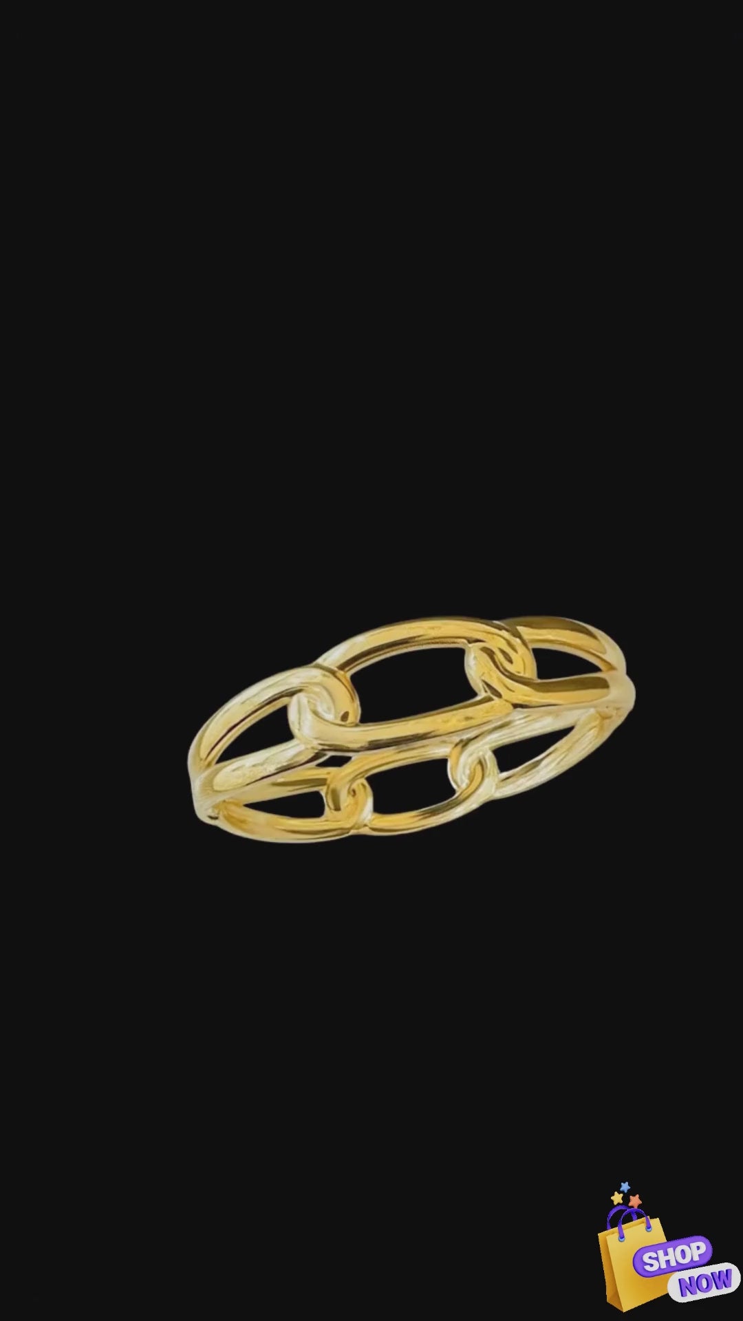 stylish stament anti tarnish bracelet

