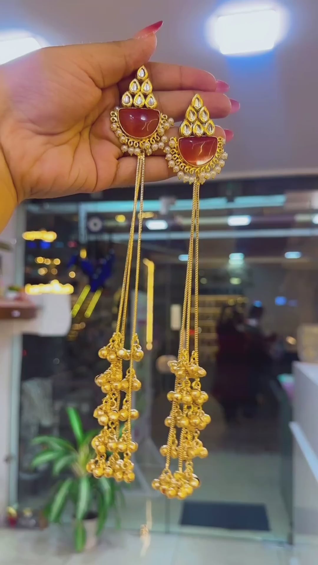 Anti-Tarnish Golden Brass Earrings by HeyBae
